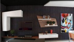 视觉系创意设计 8款高颜值电视背景墙