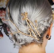 像首饰一样 来装饰你的头发