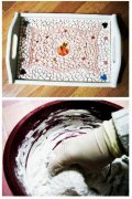 【DIY】瓷砖碎了要扔吗？可以拿来做成托盘啊！