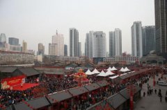 沈阳皇寺庙会日均客流16万 打造东北文化品牌