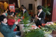 插花DIY，唐人中心教您品味生活