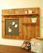 七步自制原木书架 DIY步骤解析（2）