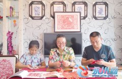 永川区玉屏北路361号官莲琼家的剪纸梦想－深度报道－永川网