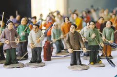 食品雕刻师变身面塑艺人 面团捏出津城风土人情