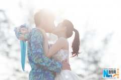 伊能静秦昊婚纱照曝光 浪漫唯美幸福满溢