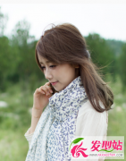 小学女生扎发发型图片 儿童时尚发型扎法图片大全