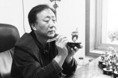 石家庄深泽县一农民 玩面团玩成大师级人物