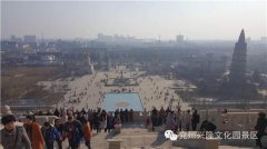 兖州兴隆文化园大年初一吸引万余游客