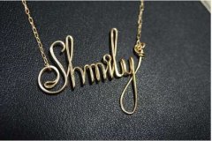 毕业了 用大圆圆家个性定制14k金首饰纪念我们纯真友谊