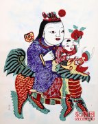 中国年画特展在榕开幕 百余幅年画珍品亮相