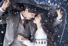 秀木法式婚纱照，郑州婚纱摄影排行榜前十名工作室