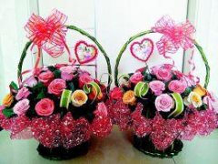 这一篮子鲜花其实是面做的 你看出来了吗？