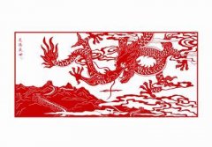 福建漳浦：剪纸艺人巧手剪龙庆新春