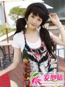 双马尾怎样扎才简单好看 可爱又俏皮双马尾扎发效果图片