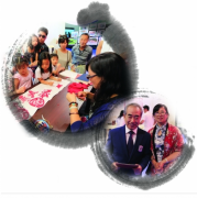 剪纸艺人走红 中国元素闪亮仁川亚运会场馆