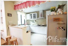 美人缔造的清爽日式美屋 90平房子装修样板间