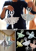 【儿童篇】剪纸DIY 圣诞雪花芭蕾伶娜