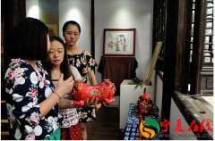 天朗“非遗采风之旅”非遗作品展启动