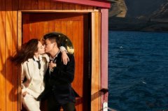 吴奇隆刘诗诗婚礼：老外都被婚纱照帅醒了!（组图）