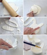 可爱兔子面塑糖果盒手工创意制作图片教程