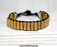 管型串珠手镯的制作教程图解