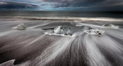 比利时摄影师拍冰川湖 景色绝美如仙境(组图)