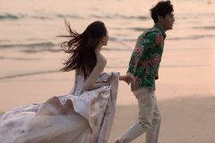 秦昊伊能静婚纱照曝光 唯美浪漫幸福满溢