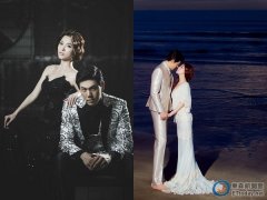 余秉諺浪漫婚紗照6張曝光！ 美嬌娘低胸黑洋裝超辣