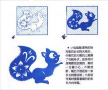 儿童剪纸动物图案大全