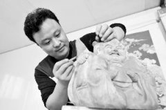 泥韵匠心，一位农民的泥塑创作之路(组图)