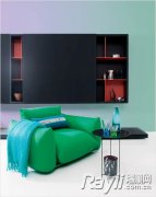 冰冰凉蓝色玻璃家品 视觉触觉上给空间降温