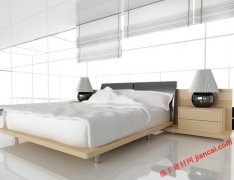 白色卧室不枯燥的要素 – 市场观察