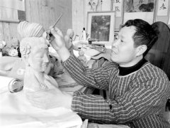 牛城“泥人刘”塑造出彩人生