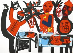 成都市万春小学剪纸博物馆收藏孩子斑斓童趣世界