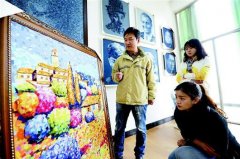 用废旧布料制作艺术品(图)