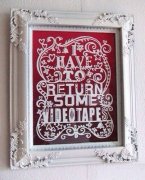 国外创意剪纸设计元素