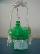 手工制作礼物：自制壁挂花篮