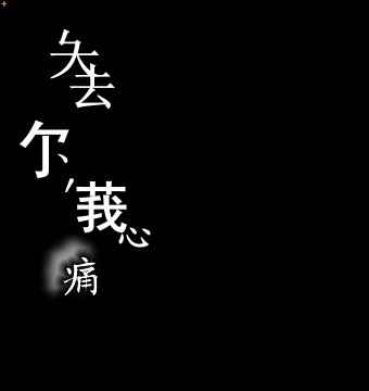 非主流黑色伤感闪图,失去你我很痛