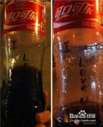 用可乐瓶表白的浪漫创意
