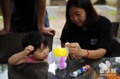 亲子涂鸦 爱护生态