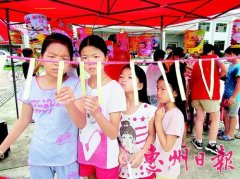 博罗园洲节日气氛浓 做灯笼猜灯谜喜迎中秋