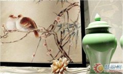 雕花灯里的唯美书房 亦古亦今四时明美