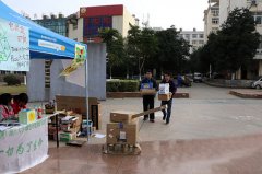 网购狂欢后包装盒怎么办南昌一高校回收纸盒变废为宝