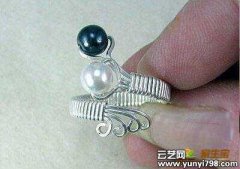 铁丝手工制作戒指教程