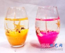 果冻蜡烛自制教程