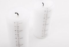 创意蜡烛设计：正在燃烧的时间