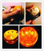 浪漫网友自制小橘灯送女友 点亮童年记忆(图)