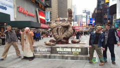 纽约街头惊现丧尸 实为《行尸走肉》创意AR广告