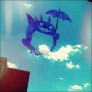 办公室里的趣味玻璃涂鸦艺术(图)