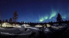 芬兰创意玻璃屋酒店 坐落雪中浪漫赏极光（组图）